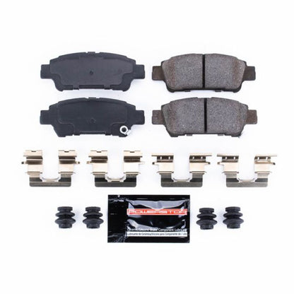 Power Stop 04-10 Toyota Sienna Rear Z23 Evolution Sport Brake Pads w/Hardware PowerStop