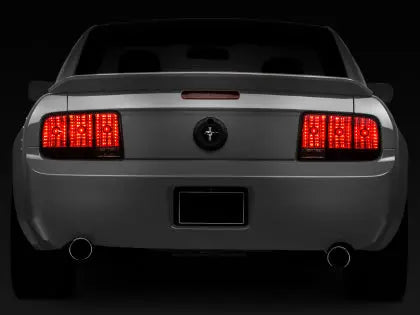 Raxiom Tail Lights; Black Housing Smoked Lens Raxiom