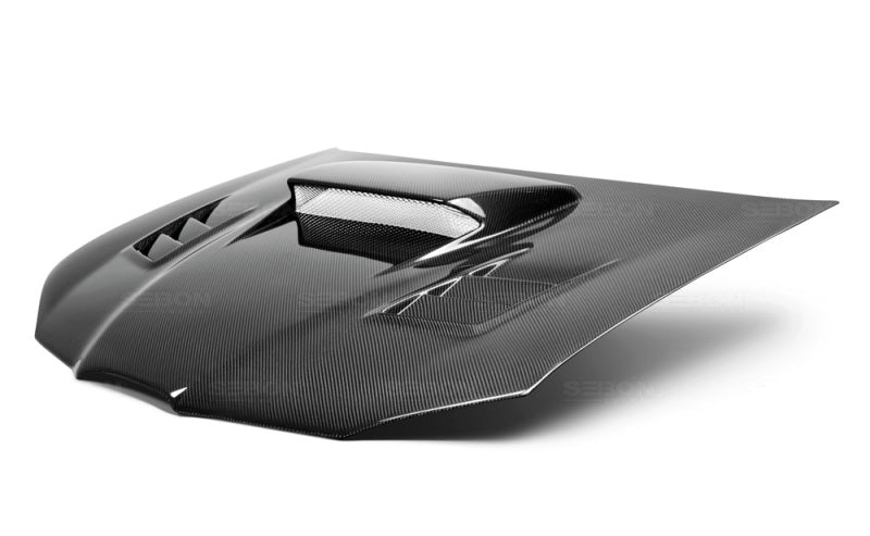 Seibon CWII-style carbon fiber hood for 2006-2007 Subaru Impreza/WRX/STi - HD0607SBIMP-CWII Seibon