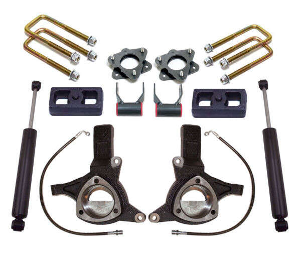 Maxtrac 16-18 Chevrolet/GMC 1500 4-6in Lowering Kit