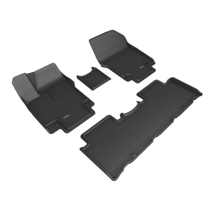 3D MAXpider KAGU 1st & 2nd Row Floor Mats for Hyundai IONIQ 5 2025-2026 - L1HY17101509