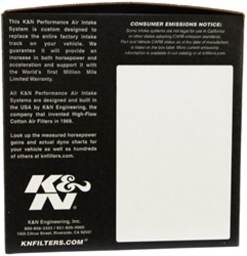 K&N 88-95 Ford PickUp/Bronco Performance Intake Kit K&N Engineering