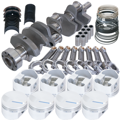 Eagle Chevy 454 1Pc 4.000in Crank 6.135in I-Beam Rods 14cc Dome 4.310in Pistons Rotating Assembly