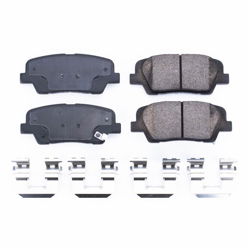 Power Stop 18-19 Genesis G80 Rear Z17 Evolution Ceramic Brake Pads w/Hardware PowerStop