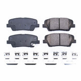 Power Stop 18-19 Genesis G80 Rear Z17 Evolution Ceramic Brake Pads w/Hardware