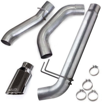 Banks Power 19-23 Ram 6.7L CCLB MSAL Monster Exhaust System - SS Single Exhaust w/ Chrome Tip Banks Power