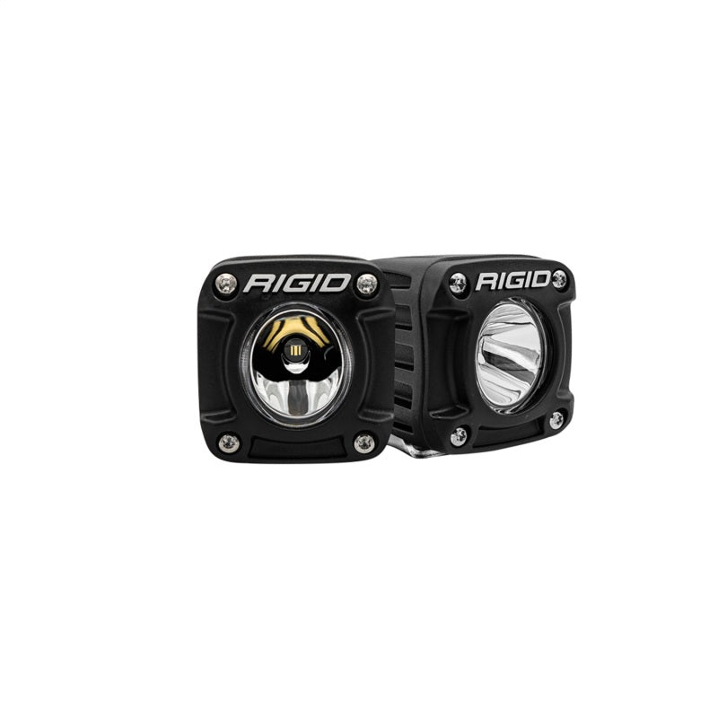 Rigid Industries Revolve Pod with Amber Backlight Pair