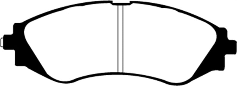 EBC RedStuff Front Brake Pads - DP31209C EBC
