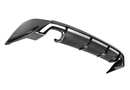 Seibon RL14LXIS-RF RF-Style Carbon Fiber Rear Lip for 2014–2016 Lexus IS 200t / 250 / 350