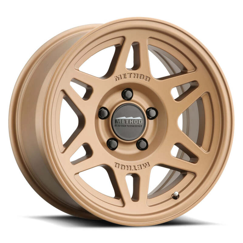 Method MR706 Bead Grip 17x8.5 0mm Offset 5x5 5mm Method Bronze Wheel