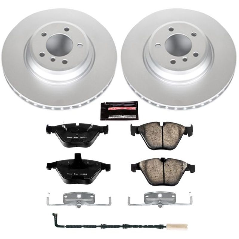 Power Stop 2009 BMW 335d Front Z23 Evolution Sport Coated Brake Kit PowerStop