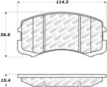 Load image into Gallery viewer, StopTech Street Disc Rear Brake Pads - 305.09040