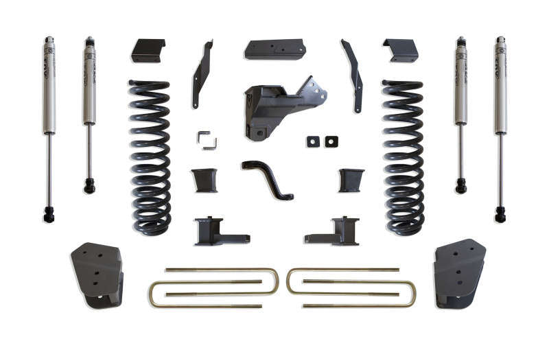 Maxtrac 17-22 Ford F-250/F-350 4WD Dually Front & Rear Vulcan 2.0 Reservoir Shocks
