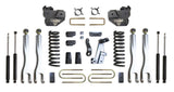 MaxTrac 13-18 Dodge RAM 3500 4WD 4in Lift Kit w/ Forged Alum. 4-link System & Maxtrac Shocks