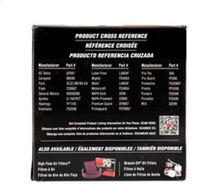 K&N 03-07 Ford 6.0L (td) Fuel Filter K&N Engineering