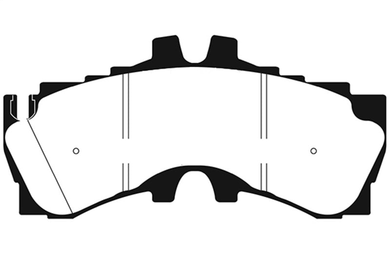 EBC 2018+ Lexus LC500 5.0L Redstuff Front Brake Pads EBC