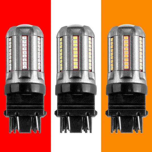 XKGlow 2pc Amber 3157 Auto Bulb - Part XK3157-A