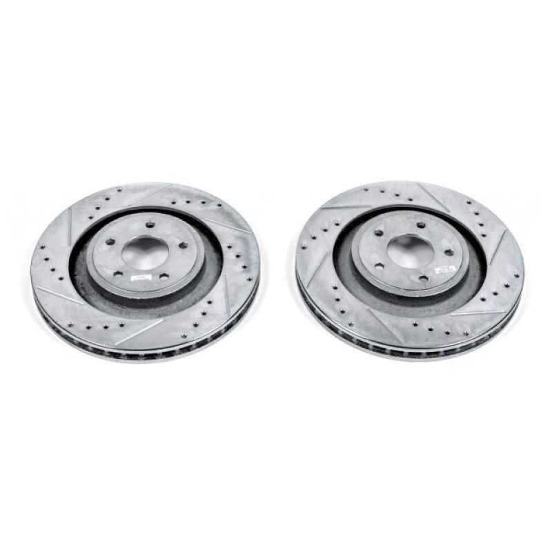 Power Stop 13-14 Chrysler 200 Front Evolution Drilled & Slotted Rotors - Pair PowerStop