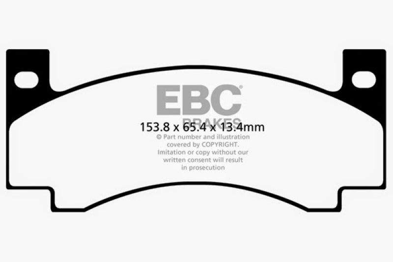 EBC RedStuff Front Brake Pads - DP31176C EBC