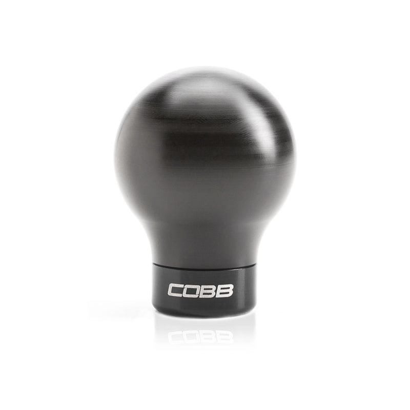 COBB 08-15 Mitsubishi EVO X / 09-15 Ralliart Shift Knob - Stealth Black (Black/Black Base) 252350-BK