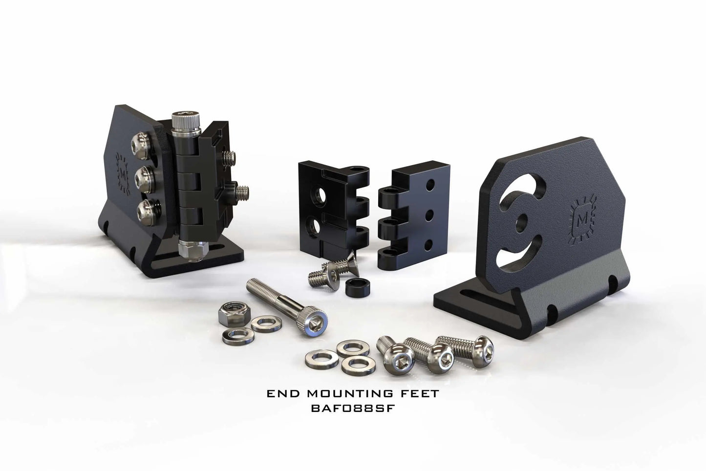 Morimoto 4Banger: Bar-End Mounting Feet (Set) Morimoto