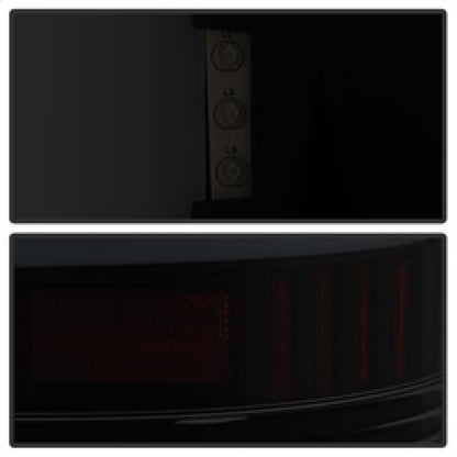 xTune 07-13 GMC Sierra 1500 LED Tail Lights - Black Smoke (ALT-ON-GS07-G2-LED-BSM) SPYDER
