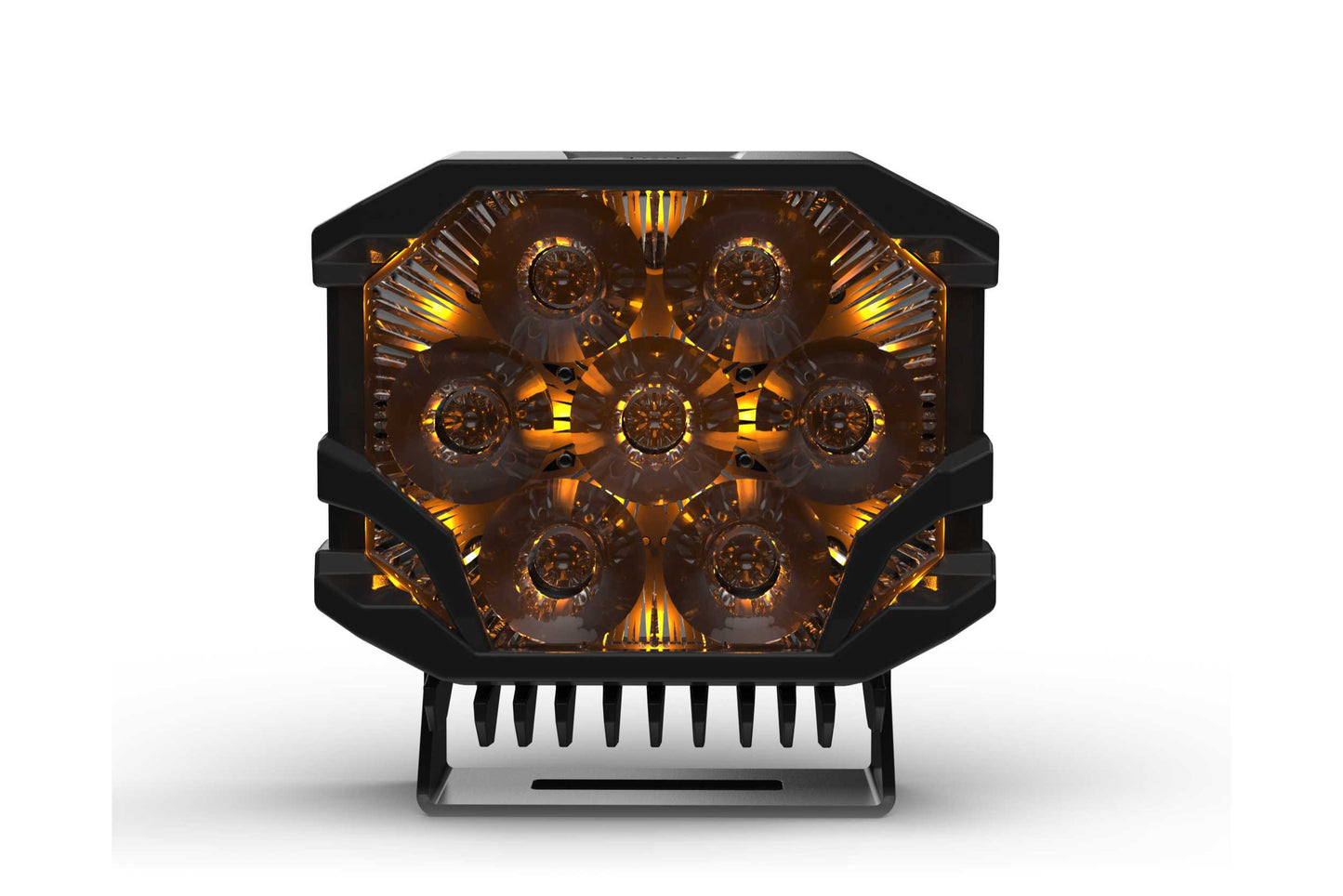 Morimoto BigBanger NCS LED Pod (Combo / Yellow / Each)