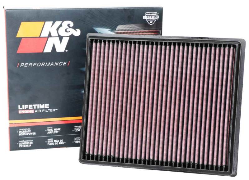 K&N 20-21 Nissan Frontier 3.8L V6 Replacement Air Filter K&N Engineering