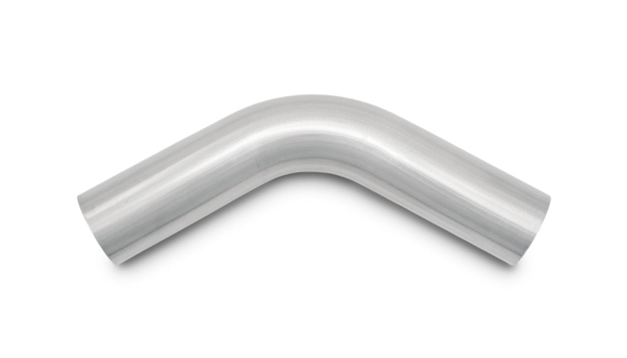 Vibrant 3.5" T304 Stainless Steel 60° Mandrel Bend | 6" x 6" Legs, 5.5" CLR (13073)
