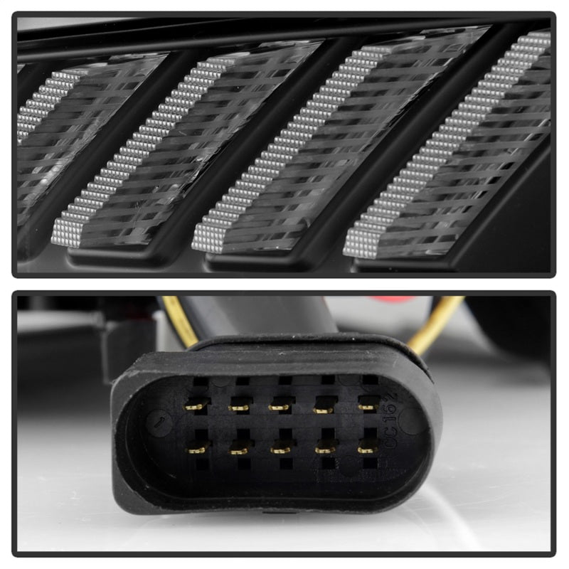 Spyder 13-16 Audi A4/S4 Halogen Model Only High-Power LED Headlights - Black PRO-YD-AA413HALAP-BK SPYDER