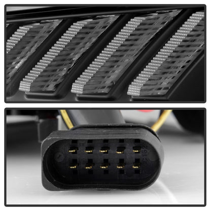 Spyder 13-16 Audi A4/S4 Halogen Model Only High-Power LED Headlights - Black PRO-YD-AA413HALAP-BK SPYDER