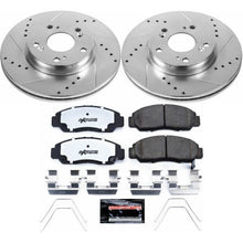 Load image into Gallery viewer, Power Stop 12-15 Honda Civic Front Z26 Street Warrior Brake Kit