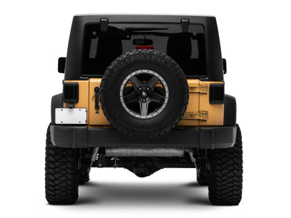 Raxiom 07-18 Jeep Wrangler JK LED Tail Lights- Black Housing (Smoked Lens)