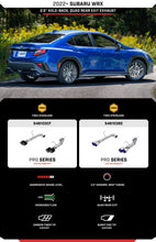 Load image into Gallery viewer, MBRP 2022-2024 Subaru WRX 2.4L, 2.5in Axle-Back Exhaust, Burnt T304 Quad Rear Exit (Race Profile) - S48103BE