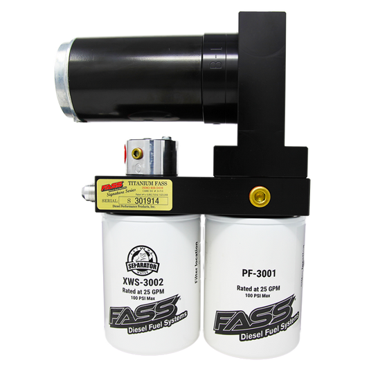 FASS 00-05 Ford Excursion Powerstroke 220gph/65psi Titanium Fuel Air Separation System TS F15 220G