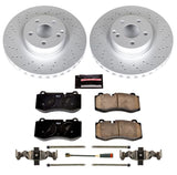 Power Stop 07-08 Mercedes-Benz CL550 Front Z23 Evolution Sport Coated Brake Kit