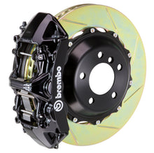 Load image into Gallery viewer, Brembo 06-14 GTI Front GT BBK 6 Piston Cast 355x32 2pc Rotor Slotted Type1-Black