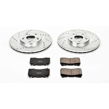 Power Stop 04-08 Acura TL Front Z23 Evolution Sport Brake Kit PowerStop