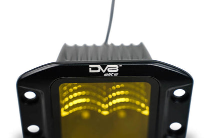 DV8 3-Inch Elite Series LED Amber Flush Mount Pod Light  BE3FMW40W