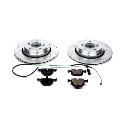 Power Stop 01-06 BMW M3 Rear Z23 Evolution Sport Brake Kit PowerStop