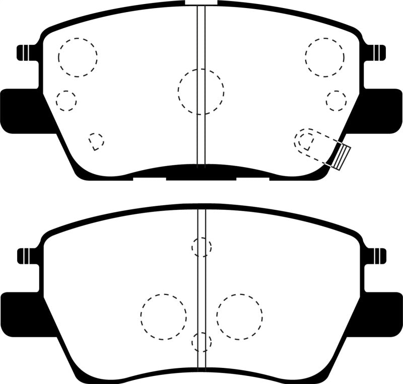 EBC GreenStuff Front Brake Pads - DP23052