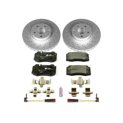 Power Stop 00-03 Mercedes-Benz CL500 Front Euro-Stop Brake Kit PowerStop