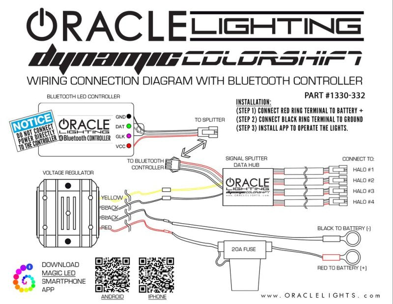 Oracle Chevy Corvette C7 14-19 Dynamic DRL w/ Switchback Turn Signals - ColorSHIFT - Dynamic