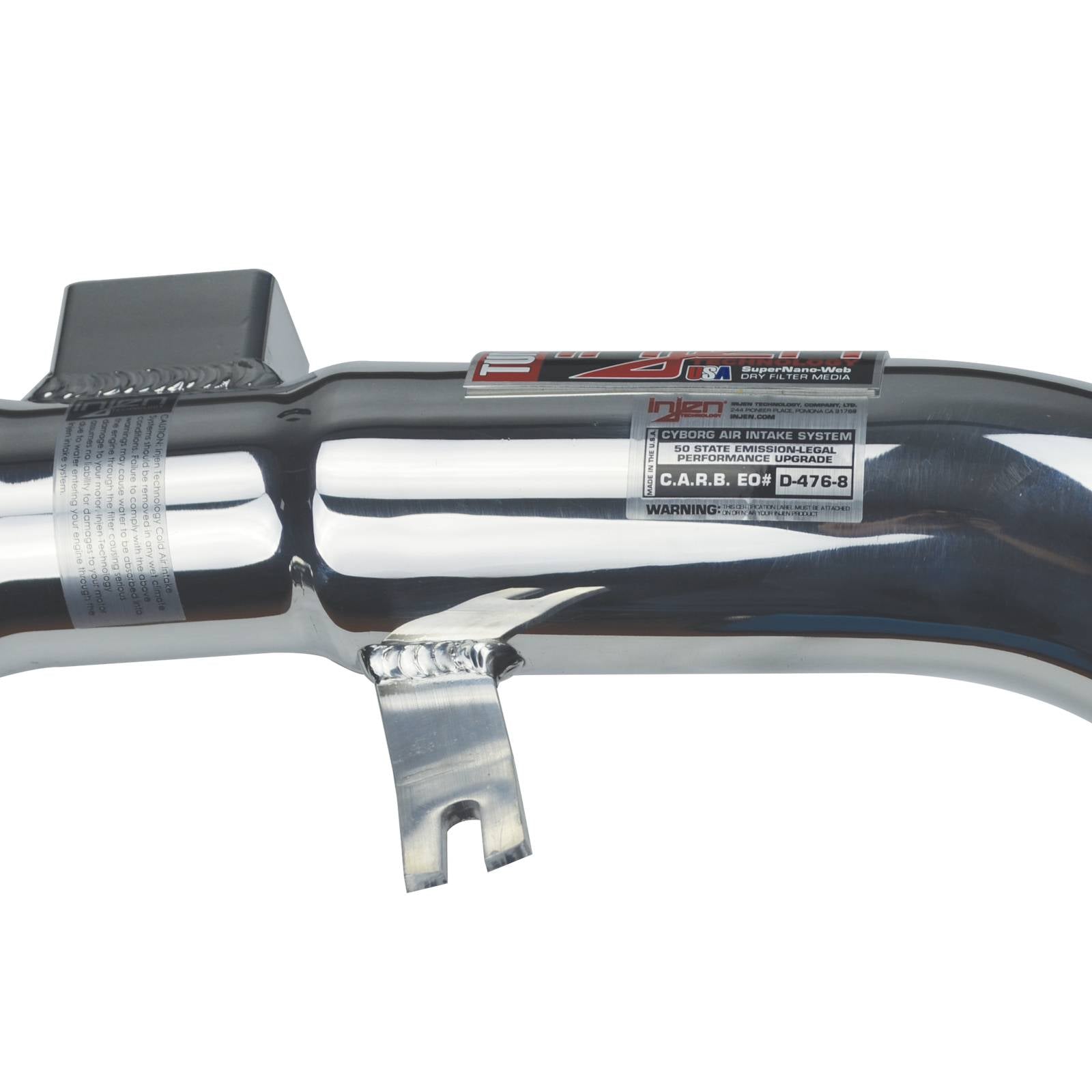 Injen 2006-2011 Honda Civic L4-1.8L SP Cold Air Intake System (Polished) - SP1569P Injen