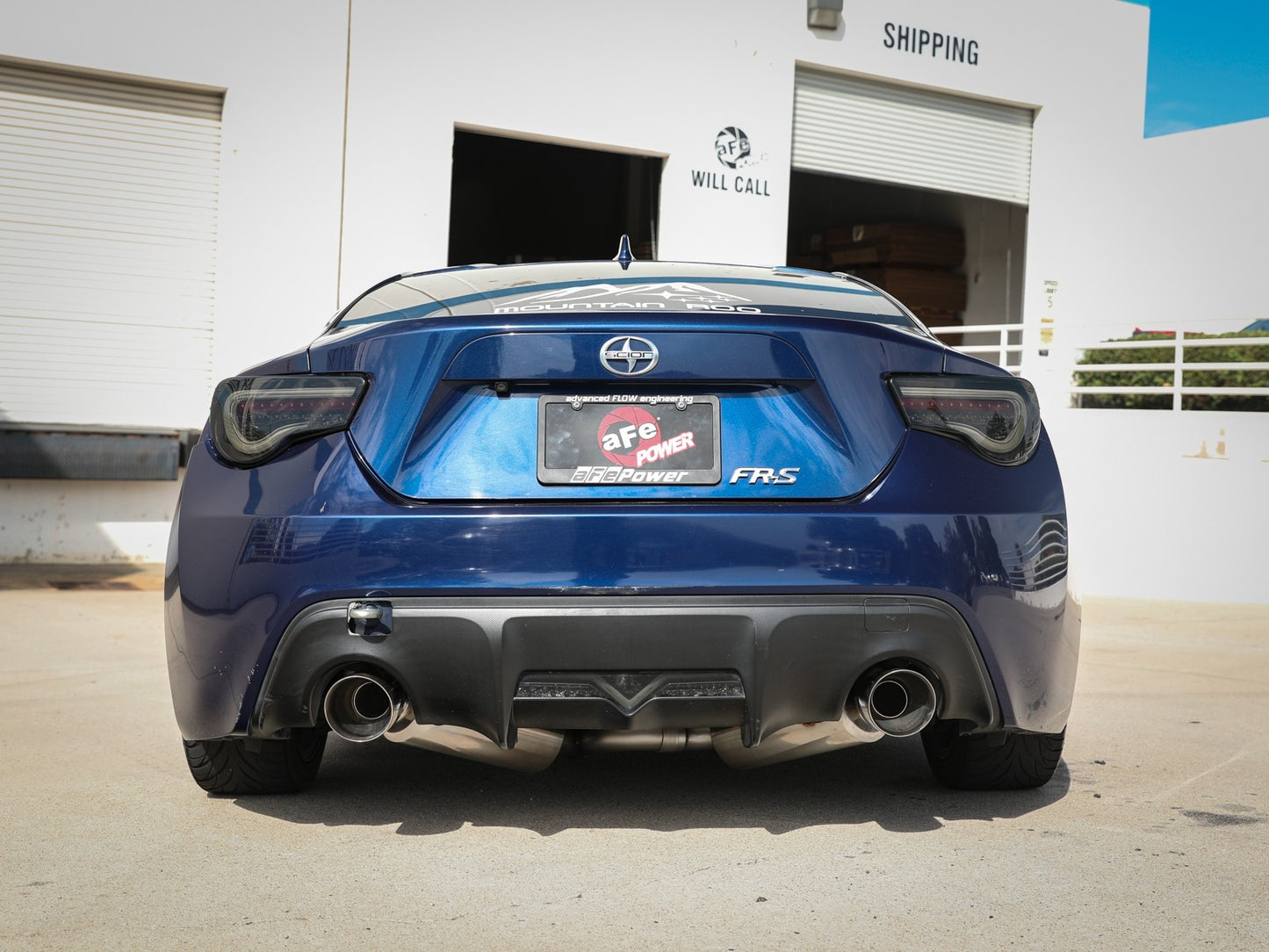 AFE Toyota GR86/FR-S/BRZ 13-23 H4-2.0L/2.4L Takeda 2-1/2" 304 Stainless Steel Cat-Back Exhaust System - 49-36023-1P aFe