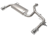 aFe BMW X1 (F48) 15-22 L4-2.0L(t) MACH Force-Xp 3 IN to 2-1/2 IN 304 Stainless Steel Axle-Back Exhaust System - 49-36349-P