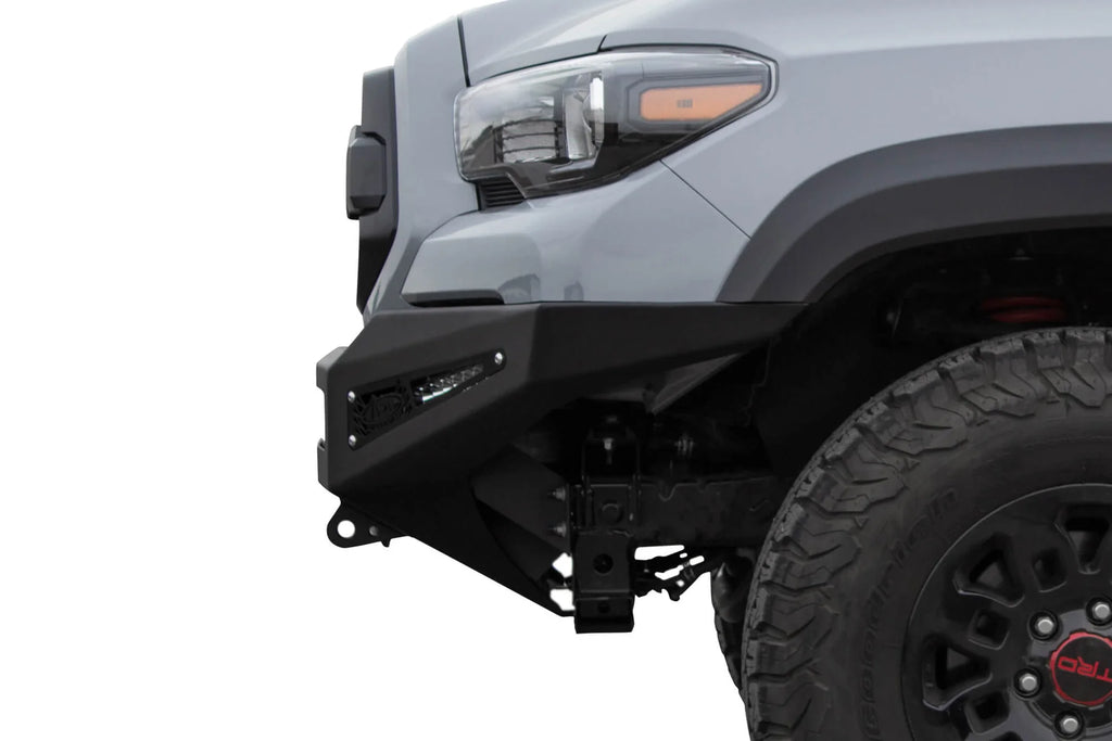 Addictive Desert Designs 2016-2023 Toyota Tacoma Honeybadger Winch Front Bumper - F687382730103