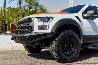 Addictive Desert Designs 2017-2020 Ford Raptor Honeybadger Front Bumper - F117432860103 Addictive Desert Designs