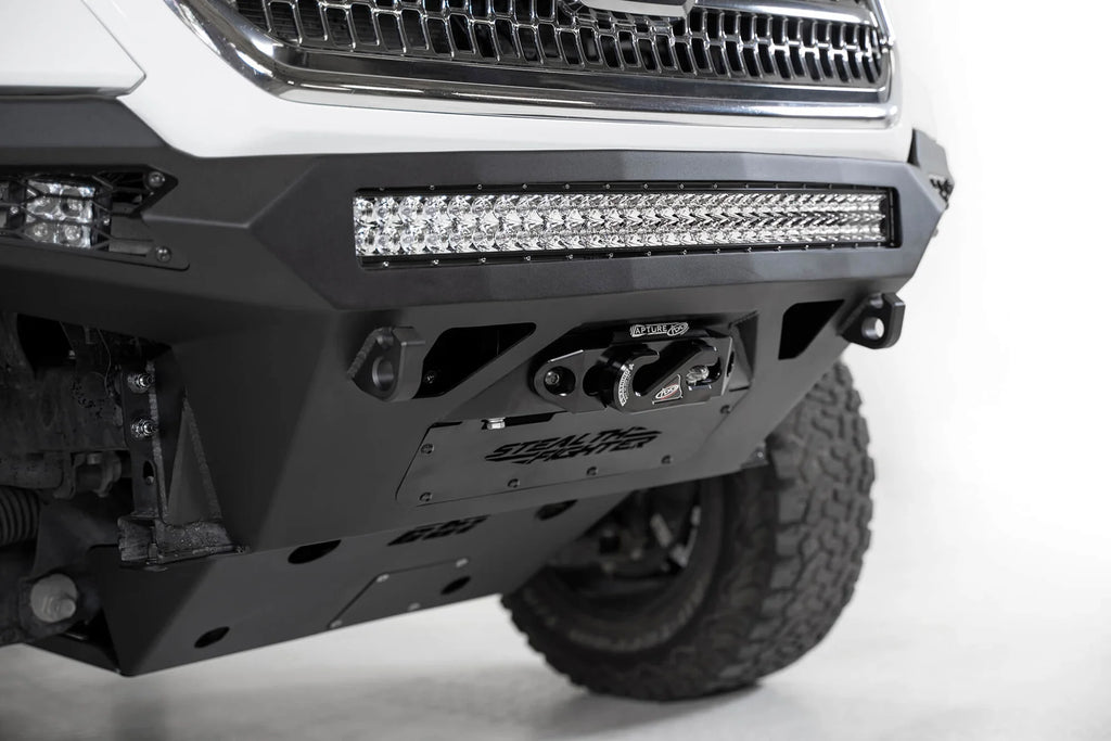 Addictive Desert Designs 2016-2023 Toyota Tacoma Stealth Fighter Winch Front Bumper - F681202200103