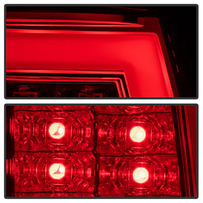 Spyder Chevy Silverado 1500/2500 03-06 Version 2 LED Tail Lights - Red Clear ALT-YD-CS03V2-LED-RC